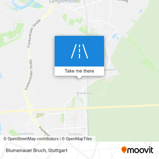 Карта Blumenauer Bruch