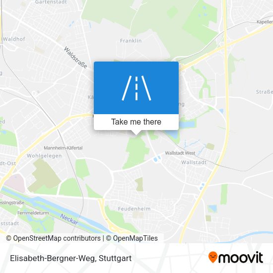 Elisabeth-Bergner-Weg map
