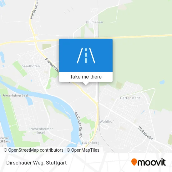 Карта Dirschauer Weg