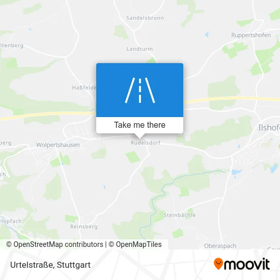 Карта Urtelstraße