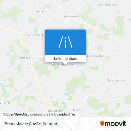 Brettenfelder Straße map