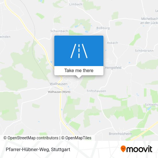 Pfarrer-Hübner-Weg map