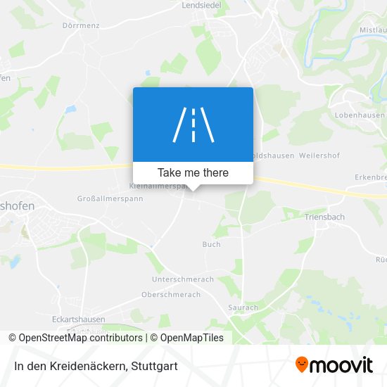 In den Kreidenäckern map