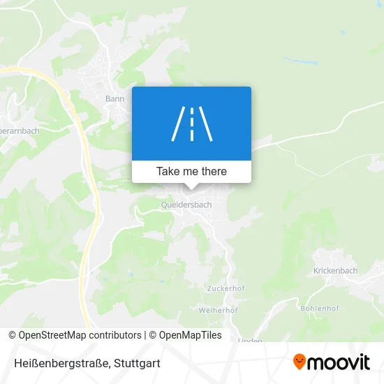 Карта Heißenbergstraße