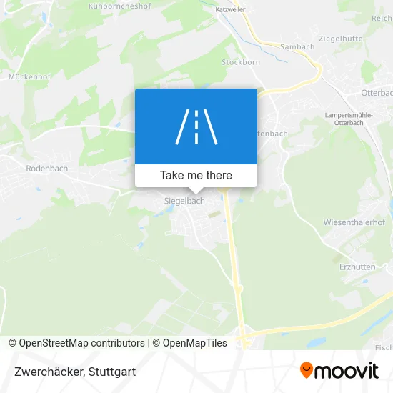 Карта Zwerchäcker