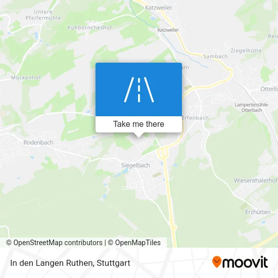 Карта In den Langen Ruthen