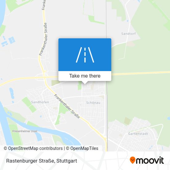 Rastenburger Straße map