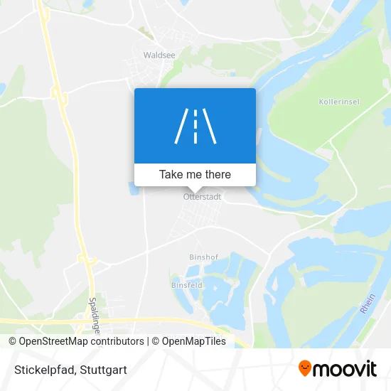 Карта Stickelpfad