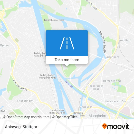 Карта Anisweg