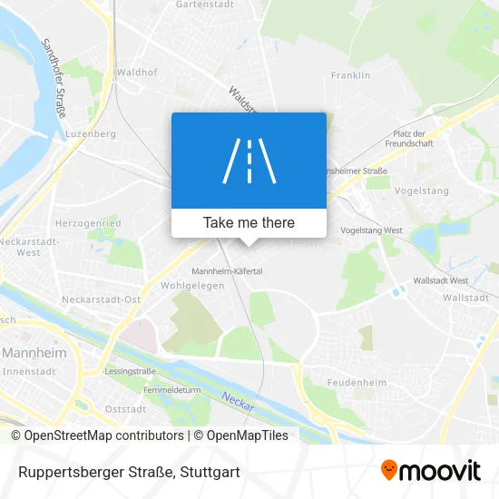 Карта Ruppertsberger Straße