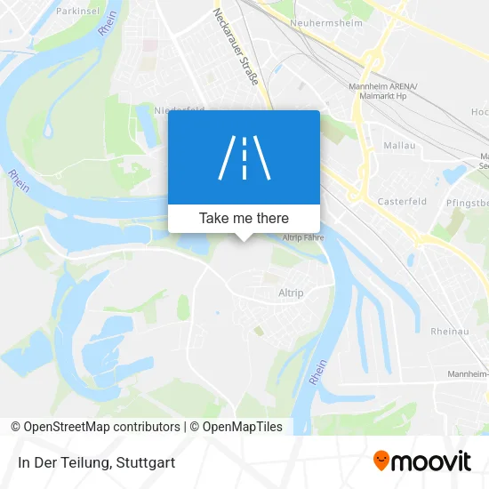 Карта In Der Teilung