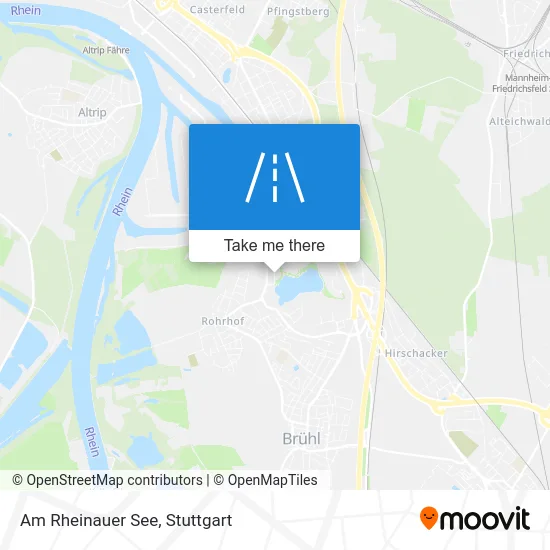 Карта Am Rheinauer See