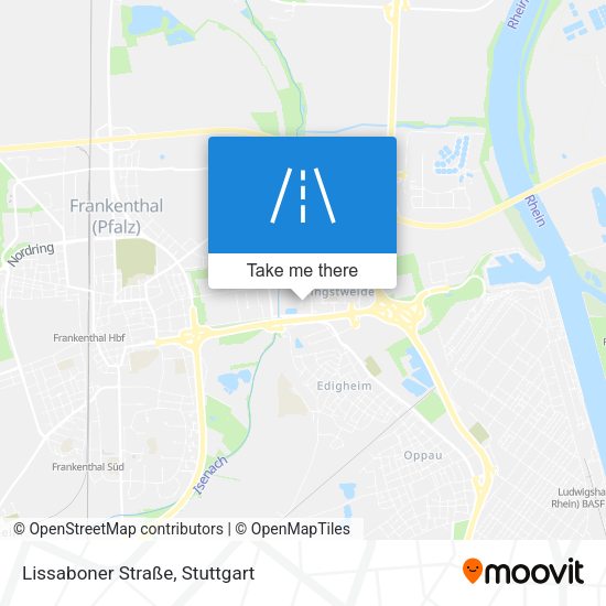 Lissaboner Straße map