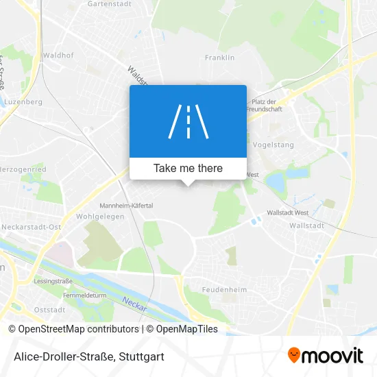Карта Alice-Droller-Straße