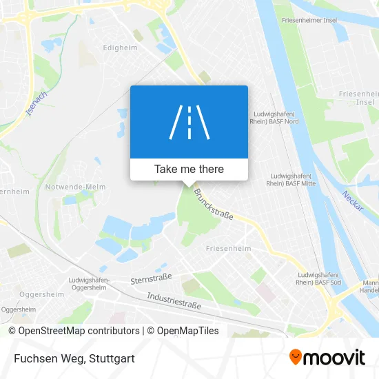 Карта Fuchsen Weg