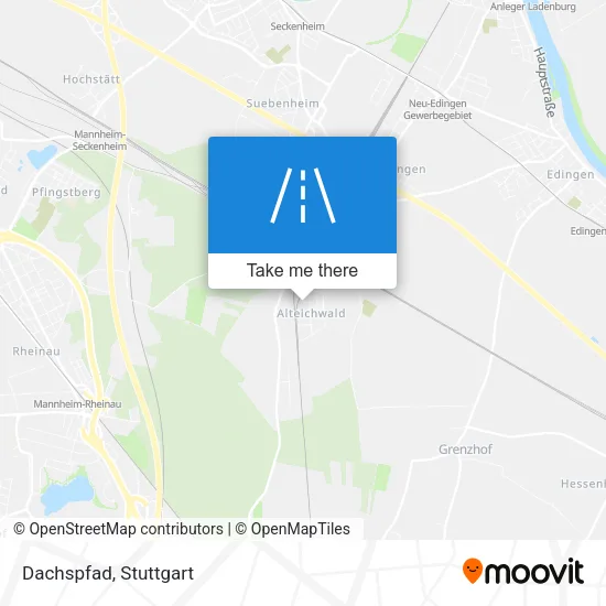 Карта Dachspfad