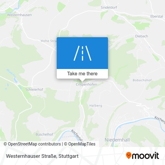 Westernhauser Straße map