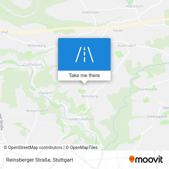 Reinsberger Straße map