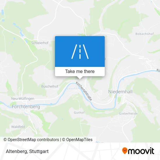 Карта Altenberg
