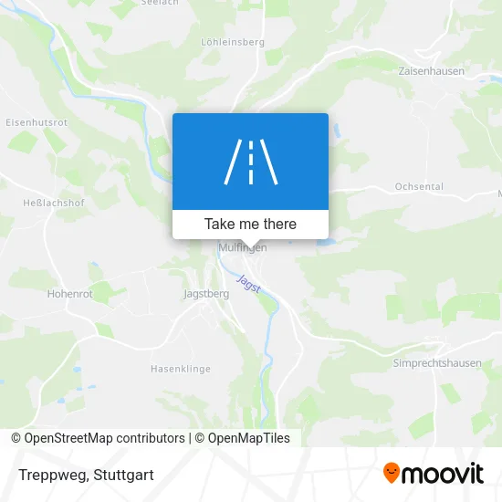 Карта Treppweg