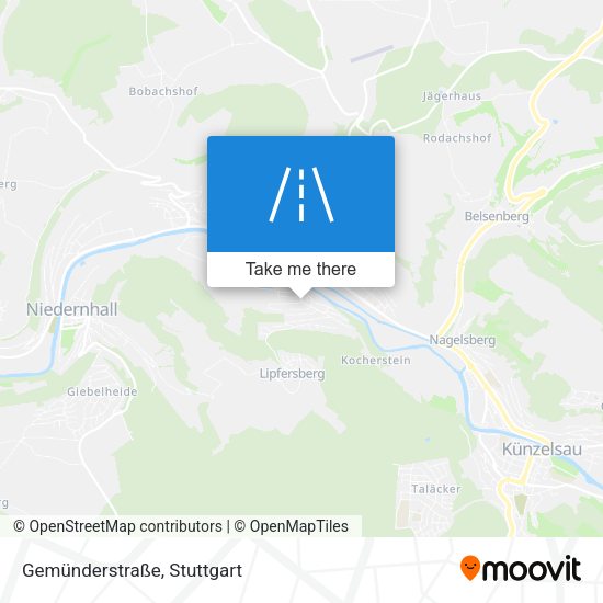 Gemünderstraße map