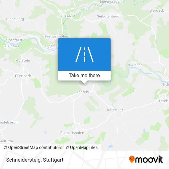 Карта Schneidersteig