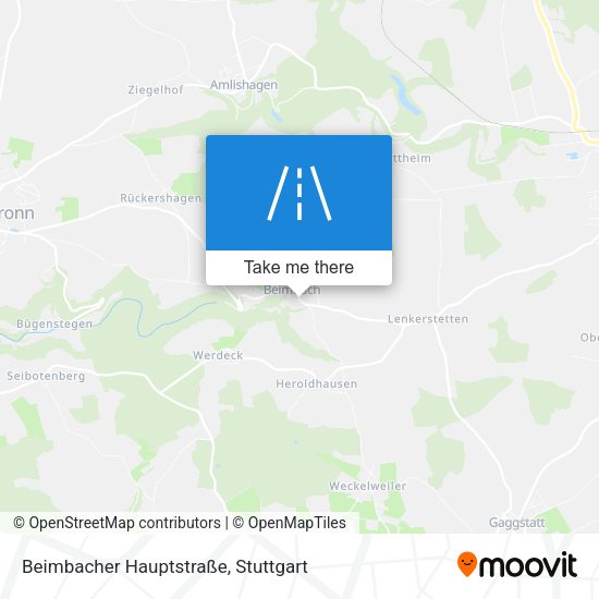 Beimbacher Hauptstraße map