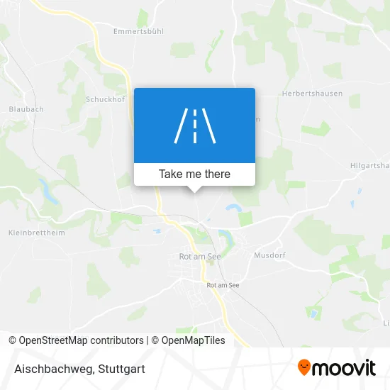Карта Aischbachweg
