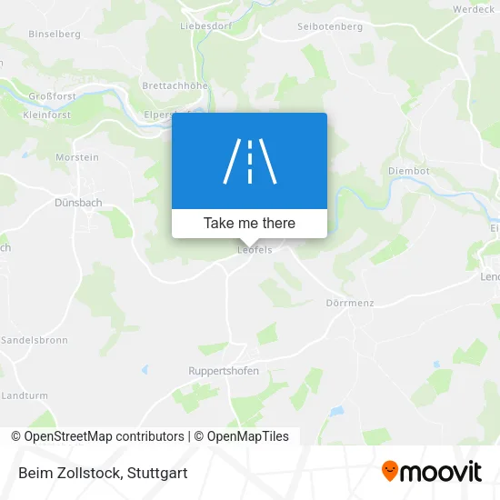 Карта Beim Zollstock