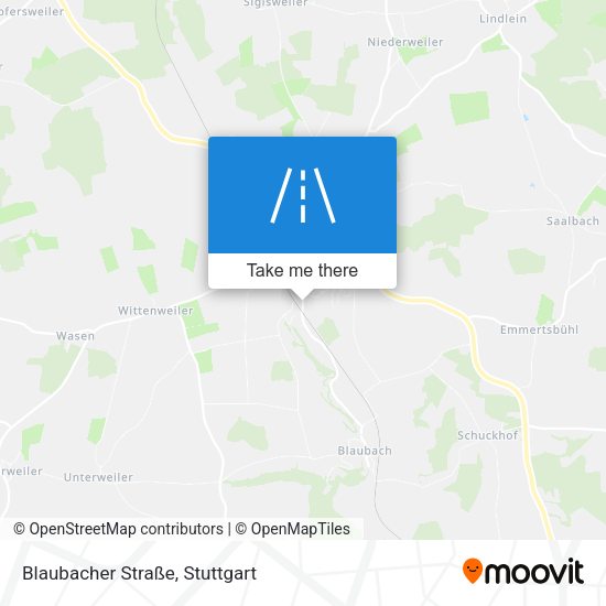 Blaubacher Straße map