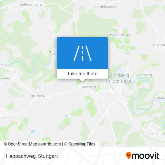 Карта Heppachweg