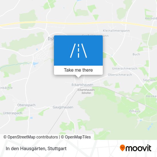 In den Hausgärten map