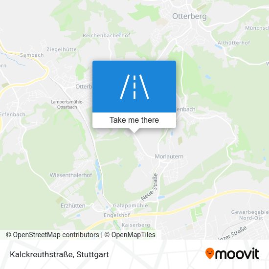 Kalckreuthstraße map
