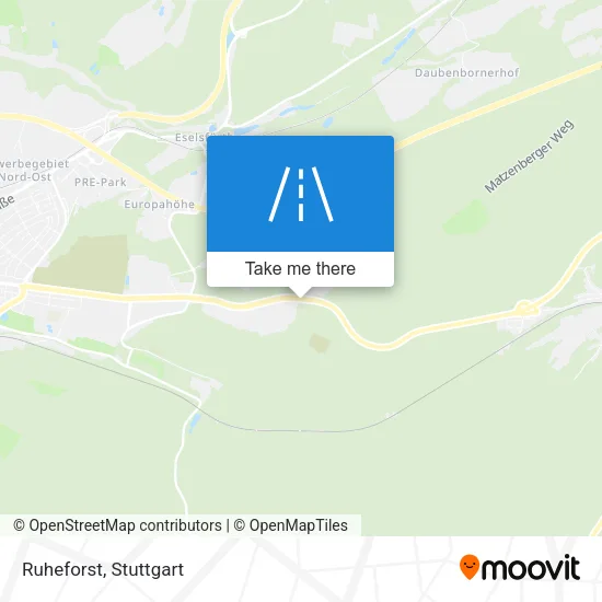 Карта Ruheforst