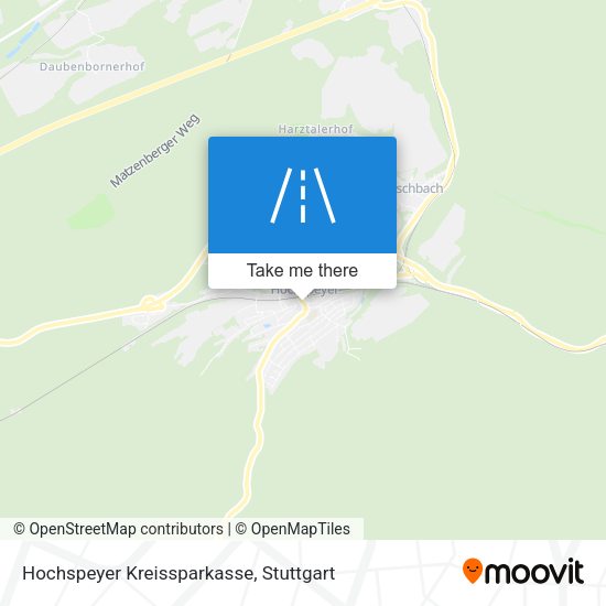 Hochspeyer Kreissparkasse map