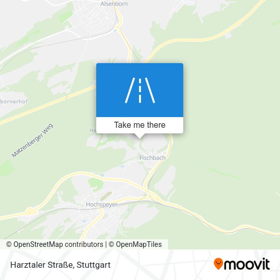 Harztaler Straße map