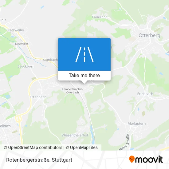 Карта Rotenbergerstraße