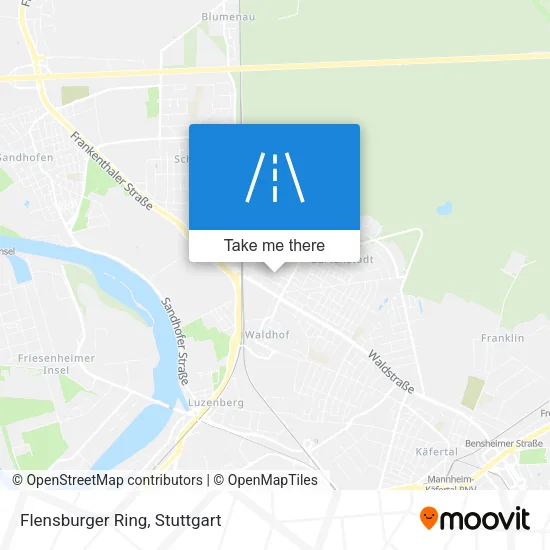 Карта Flensburger Ring
