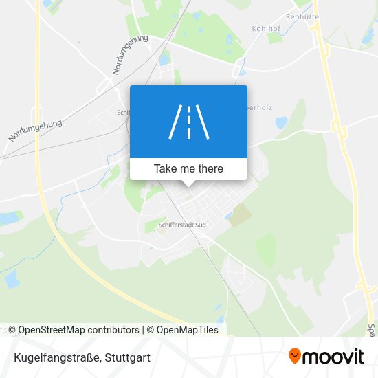 Kugelfangstraße map