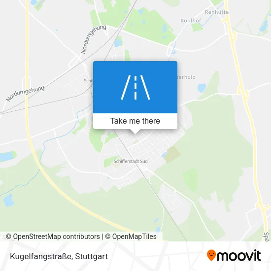 Kugelfangstraße map