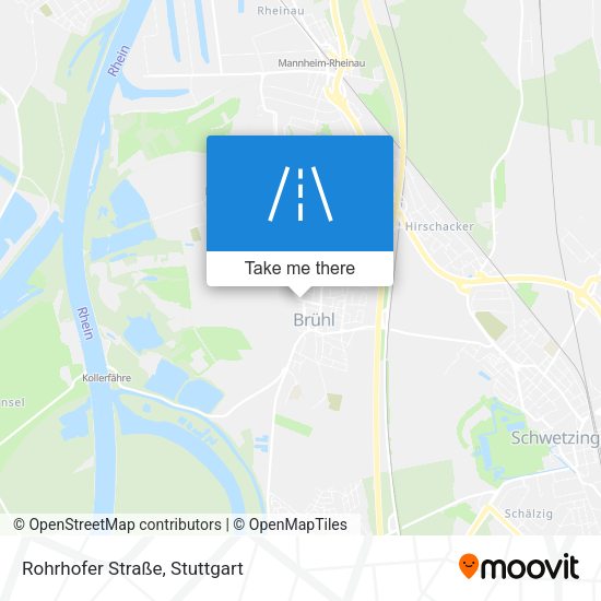 Rohrhofer Straße map