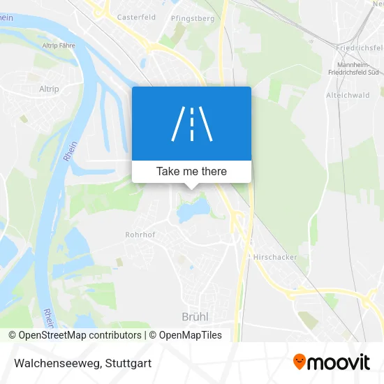 Карта Walchenseeweg