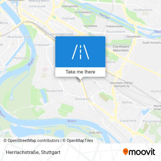 Herrlachstraße map
