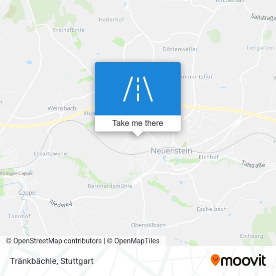 Tränkbächle map