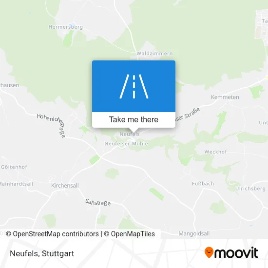 Карта Neufels