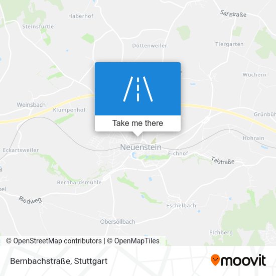 Bernbachstraße map