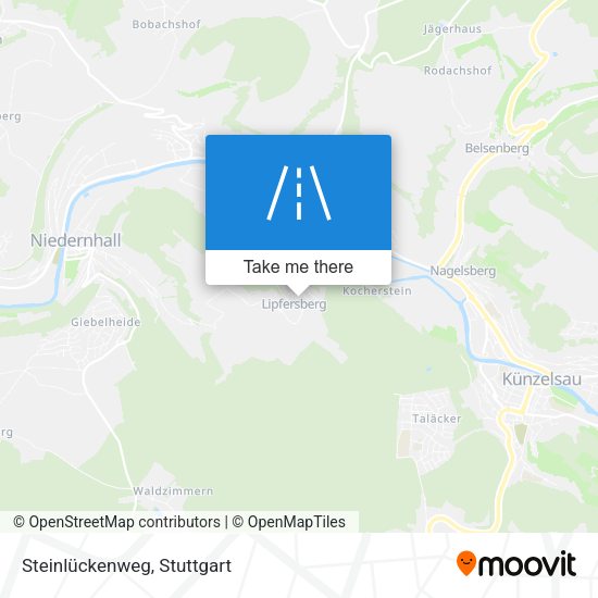 Steinlückenweg map