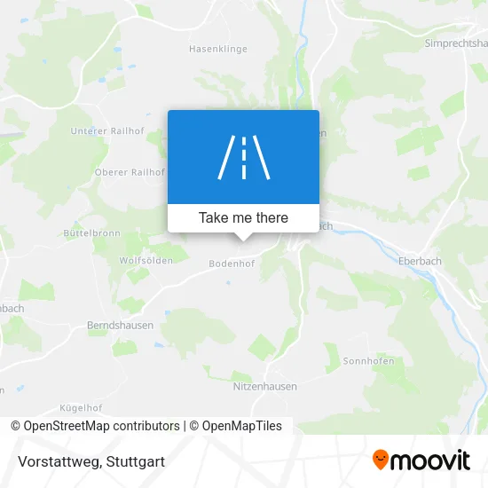 Карта Vorstattweg