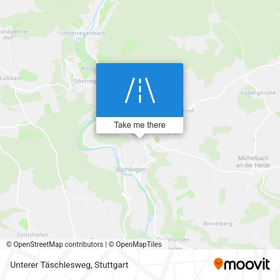 Unterer Täschlesweg map