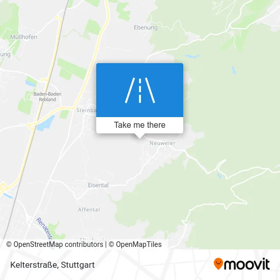 Карта Kelterstraße